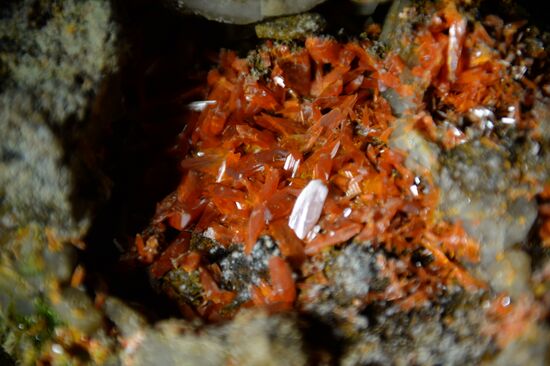 Crocoite deposit in Sverdlovsk Region