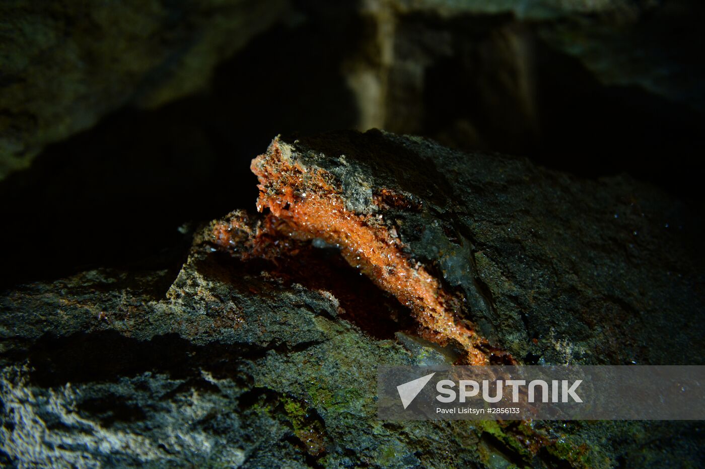 Crocoite deposit in Sverdlovsk Region