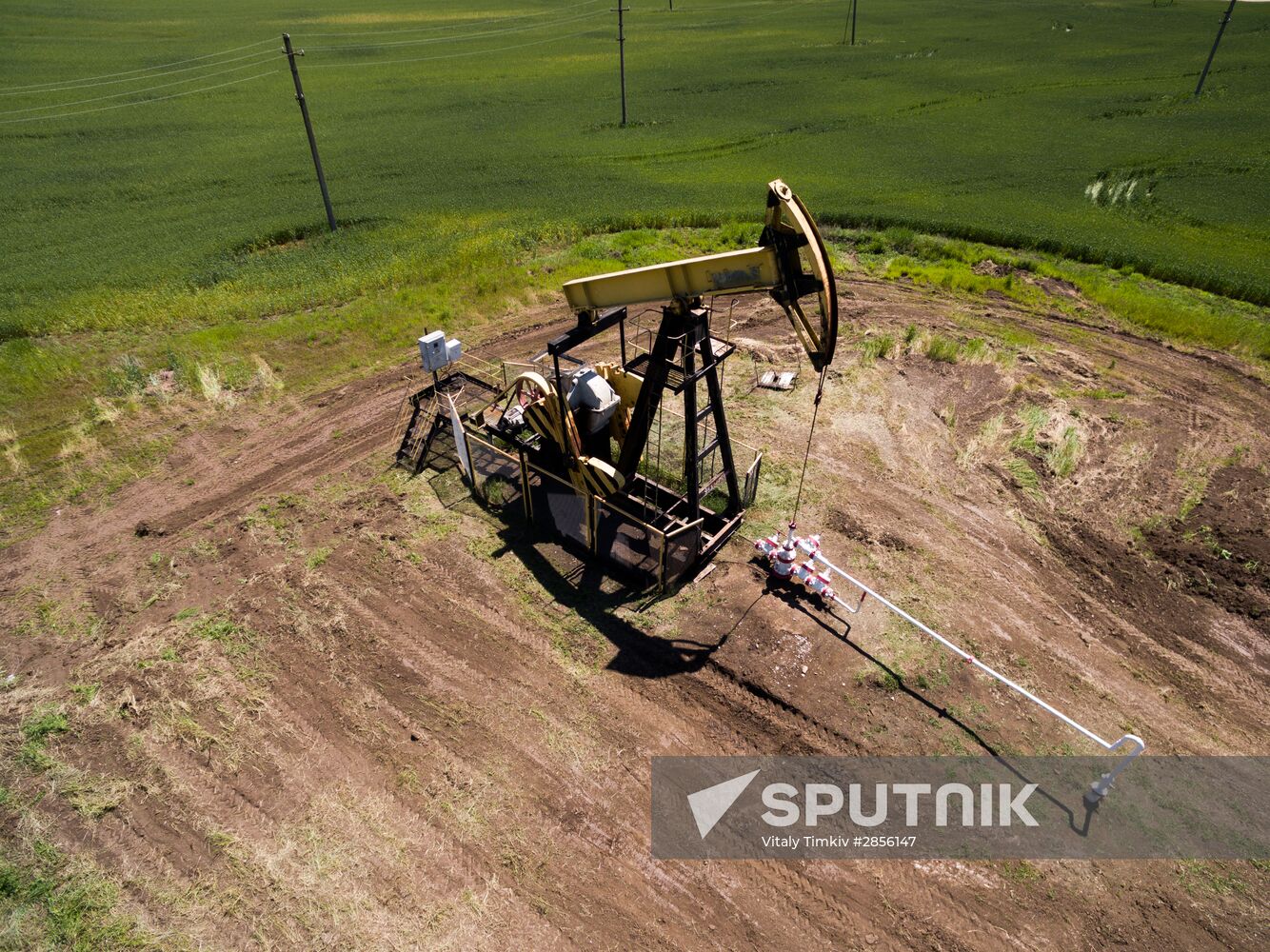 Oil pumpjacks