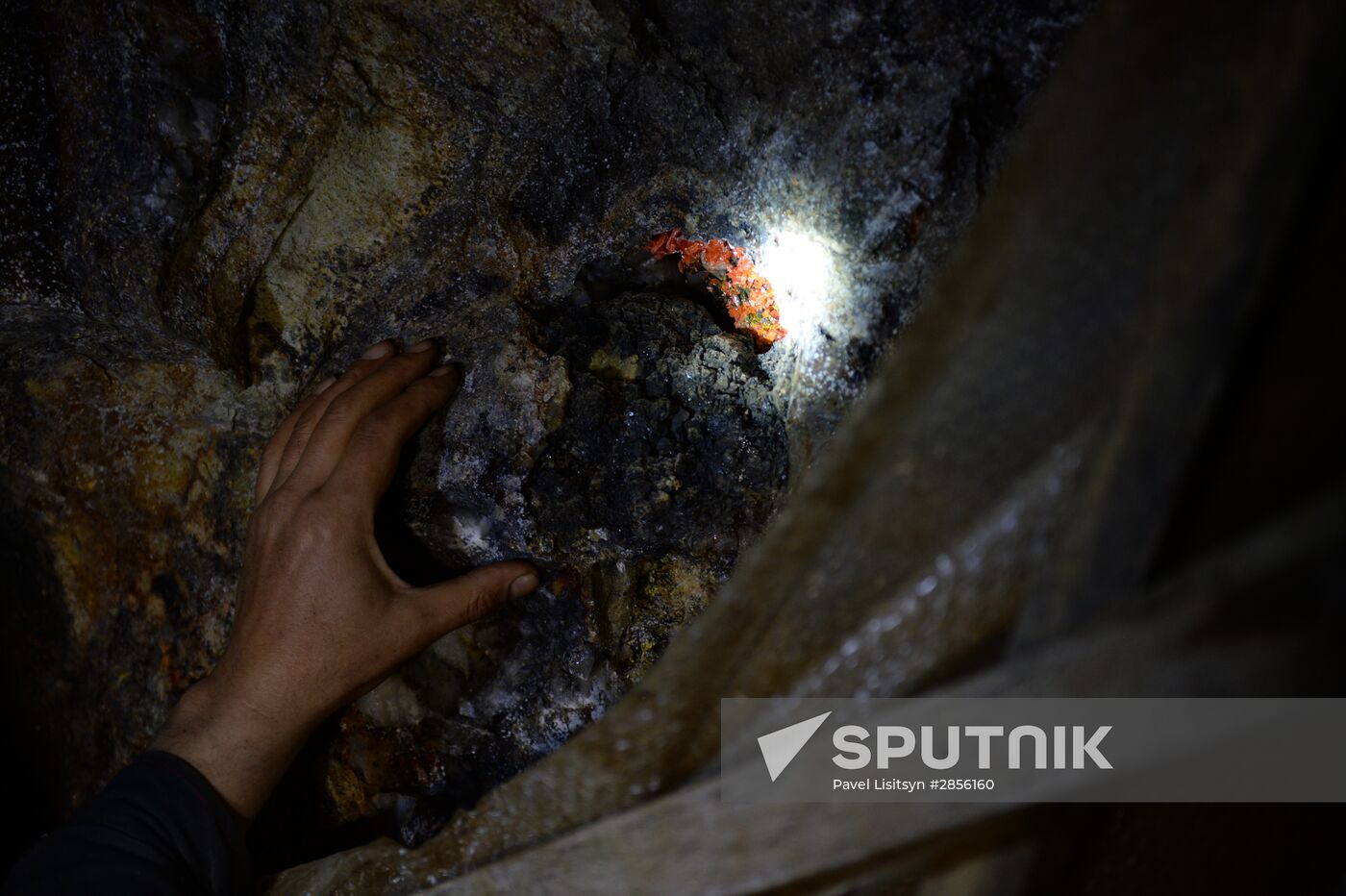 Crocoite deposit in Sverdlovsk Region