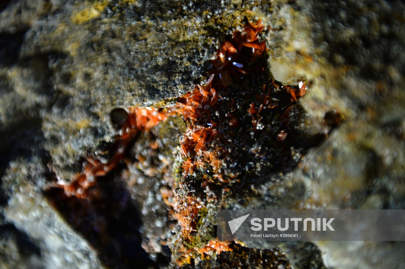 Crocoite deposit in Sverdlovsk Region