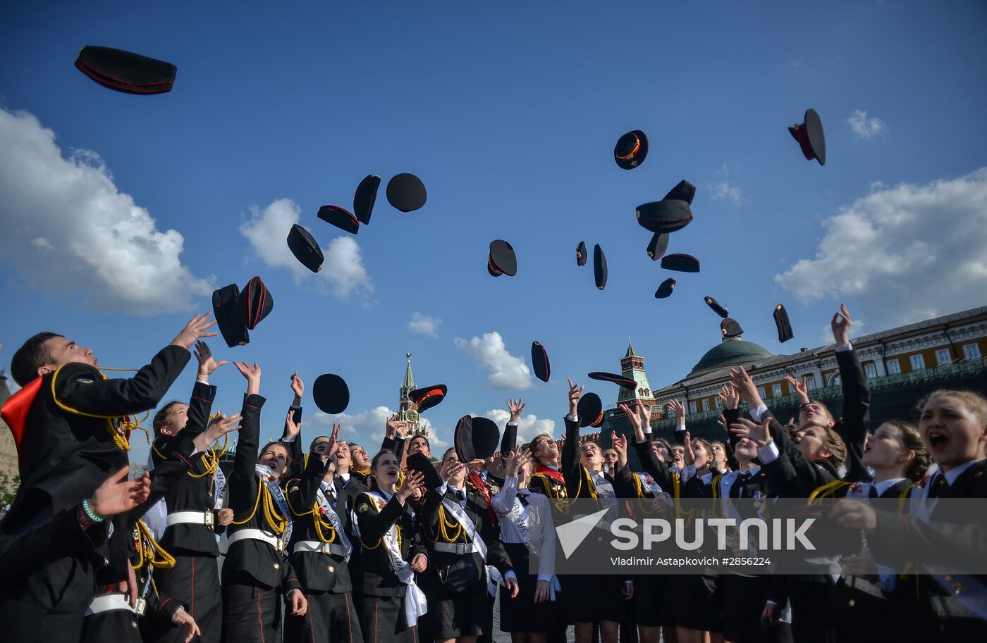 Last Bell ceremony in Moscow