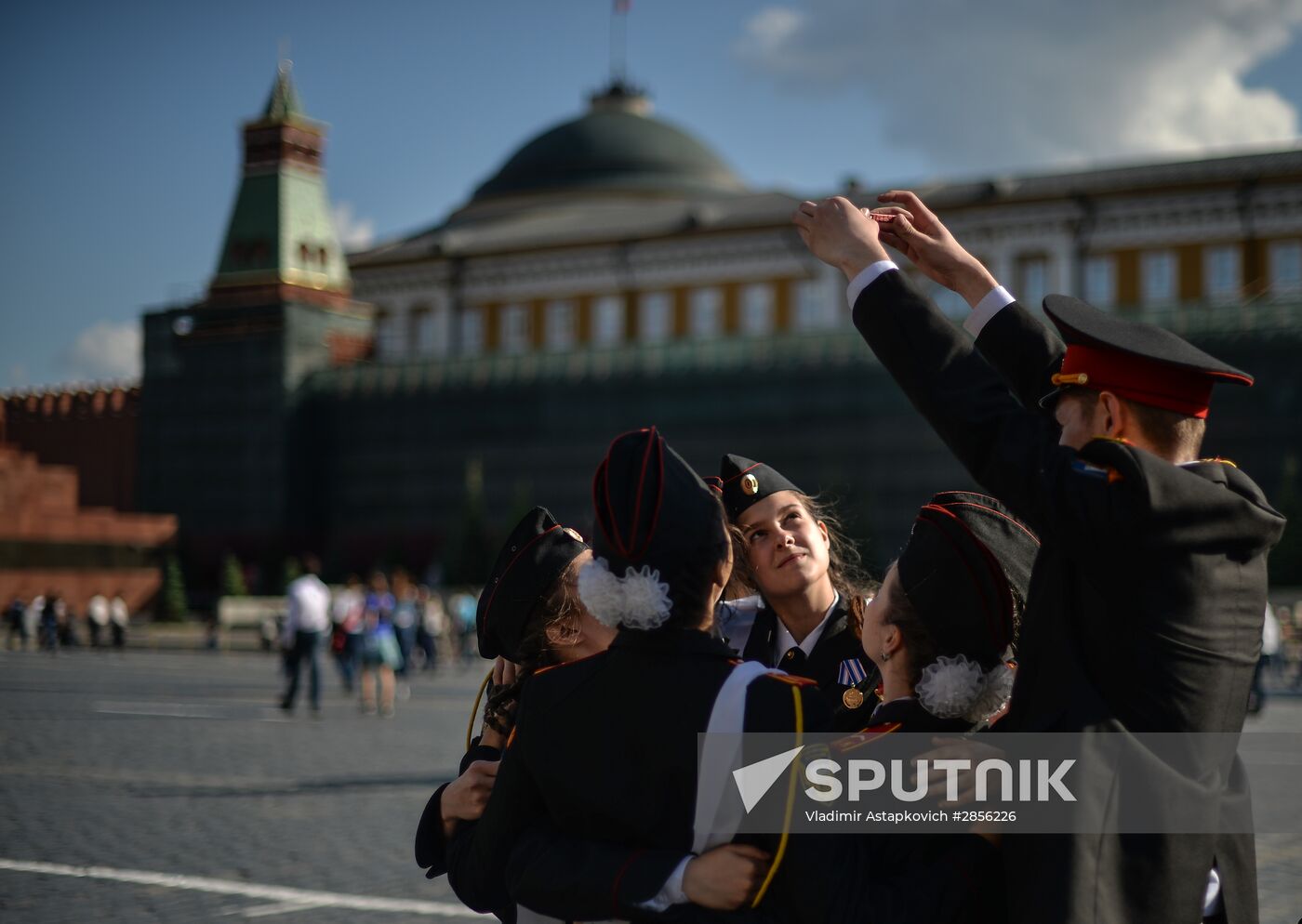 Last Bell ceremony in Moscow
