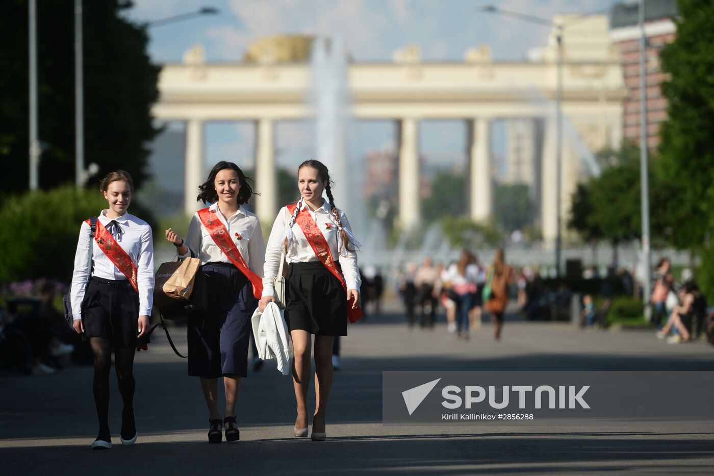 Last Bell ceremony in Moscow