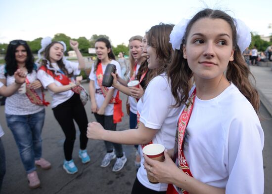 Last Bell ceremony in Moscow