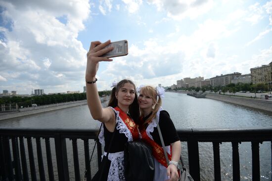 Last Bell ceremony in Moscow