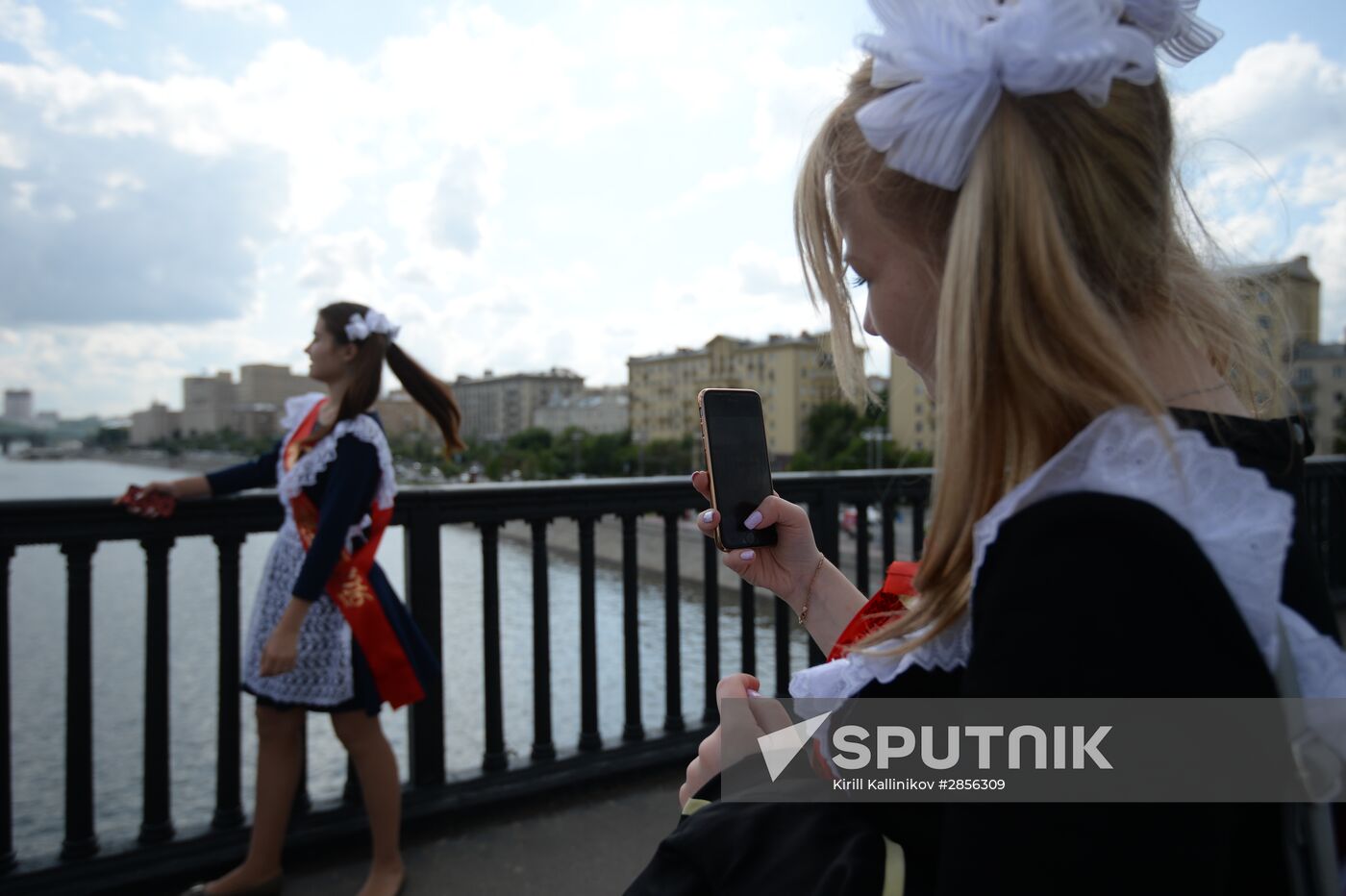 Last Bell ceremony in Moscow