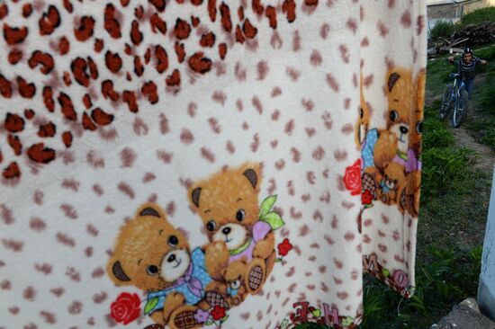 The village of Verkhny Dzhalgan in Derbent district of Dagestan