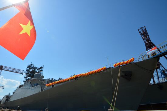 Launch of second Gepard-class frigate in Zelenodolsk