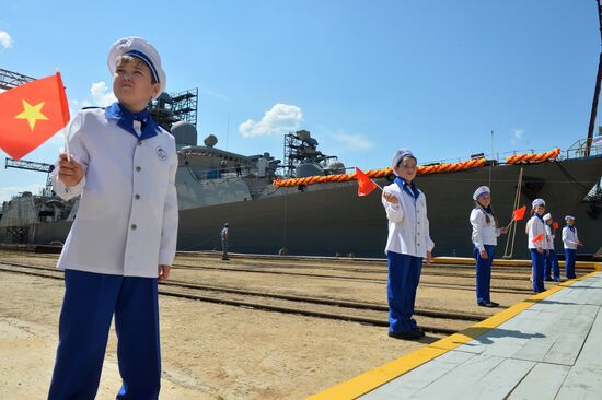 Launch of second Gepard-class frigate in Zelenodolsk