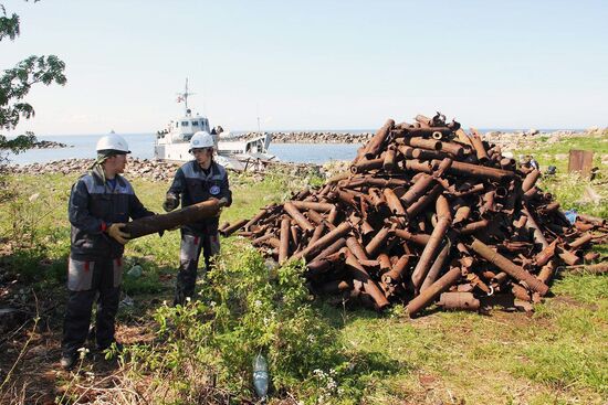 The Complex expedition Gogland of the Russian Geographical Society (RGS)