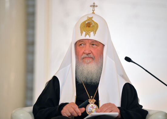 President Vladimir Putin speaks at plenary meeting of Russian Language and Literature Association