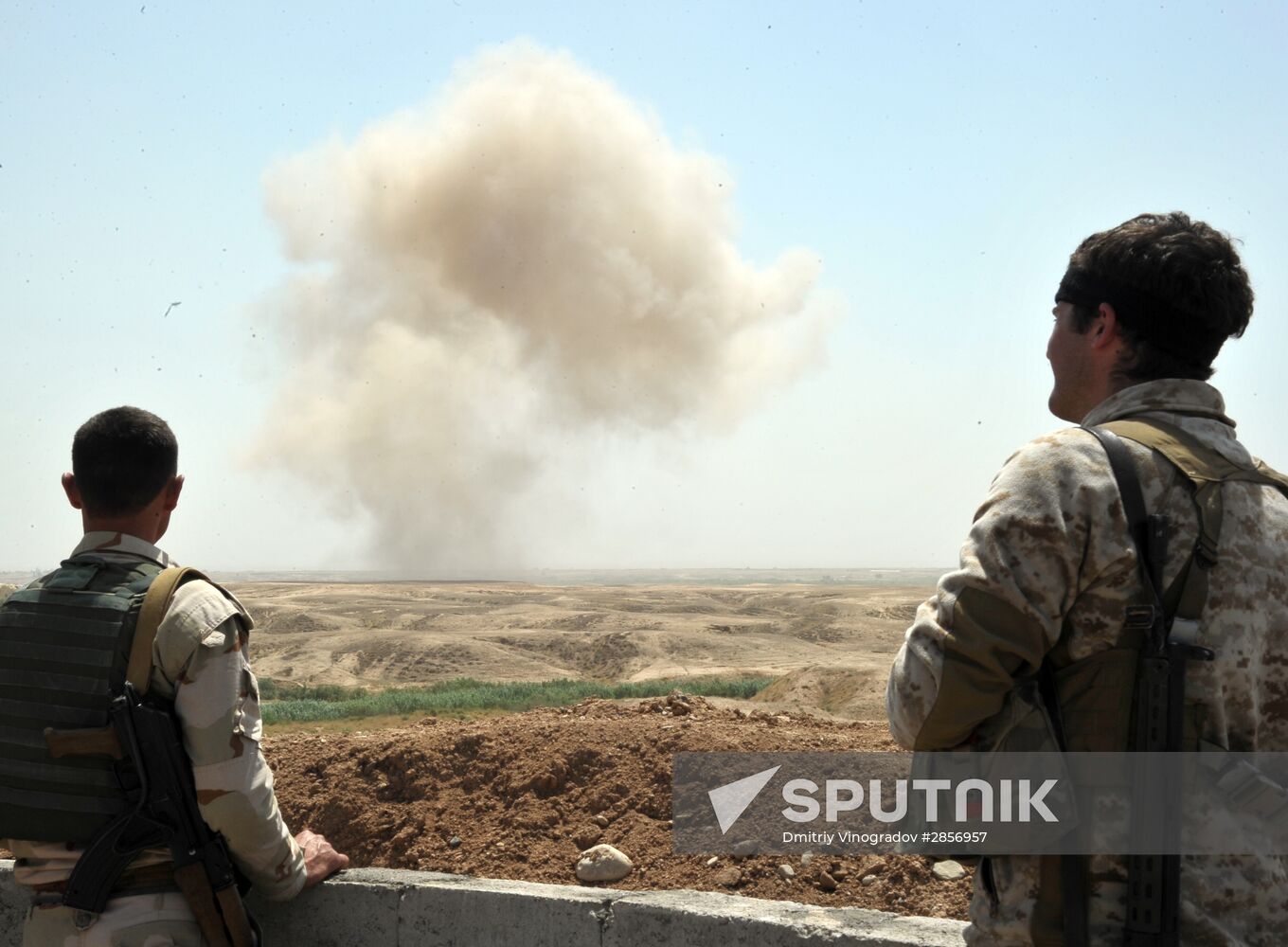 Finding and removing mines planted by ISIS in Iraq’s Kirkuk province