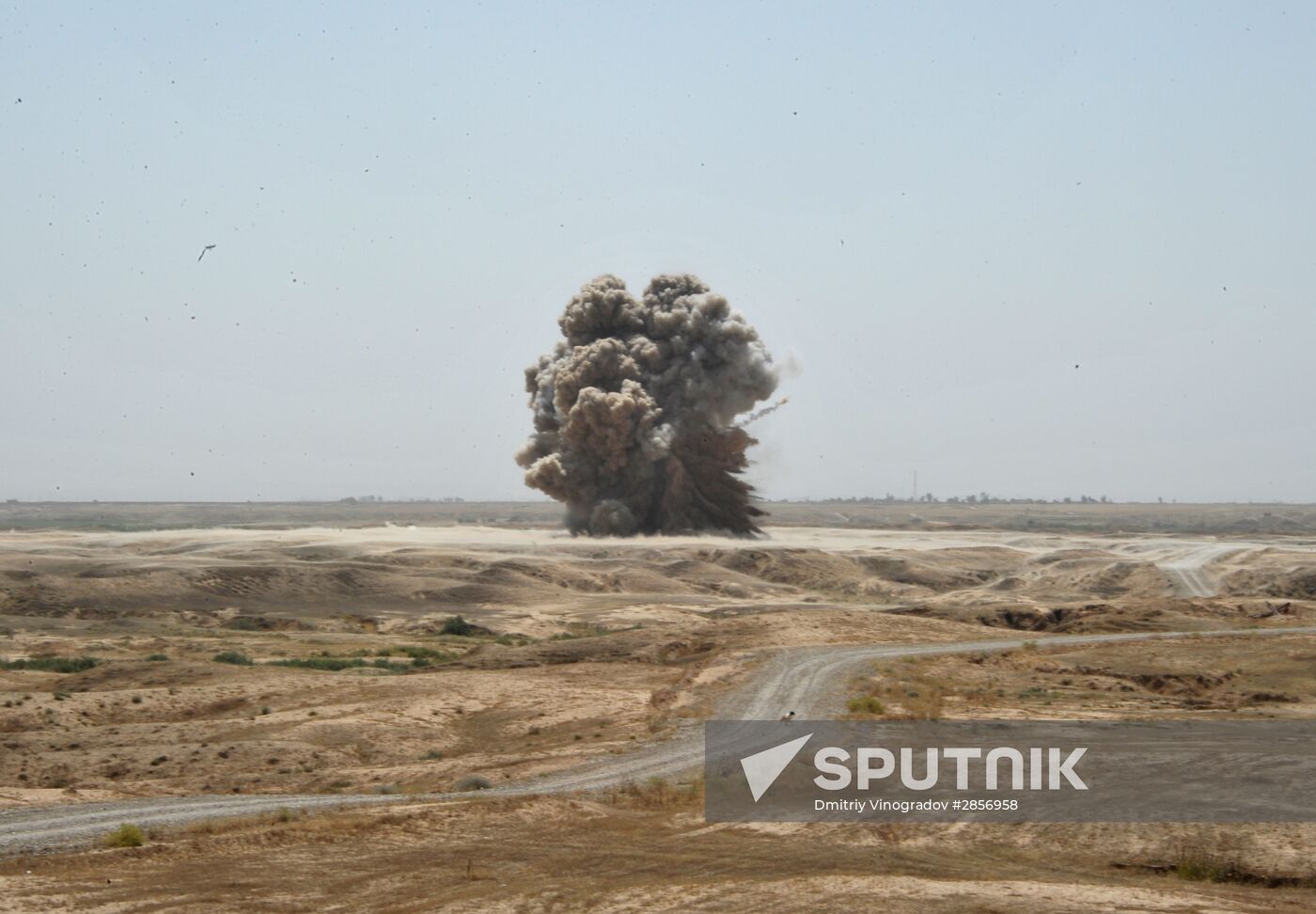 Finding and removing mines planted by ISIS in Iraq’s Kirkuk province