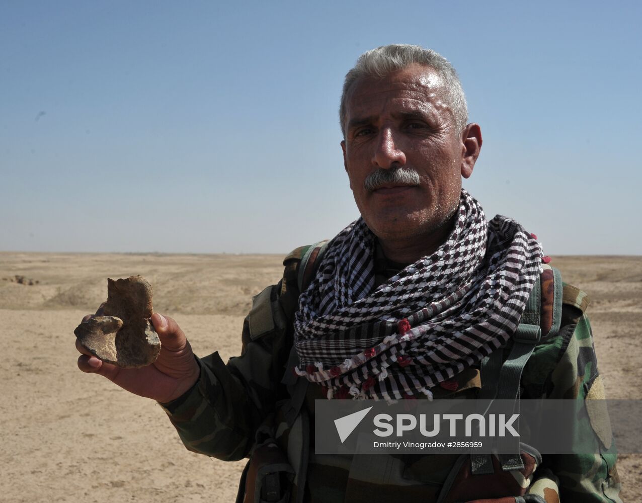 Finding and removing mines planted by ISIS in Iraq’s Kirkuk province