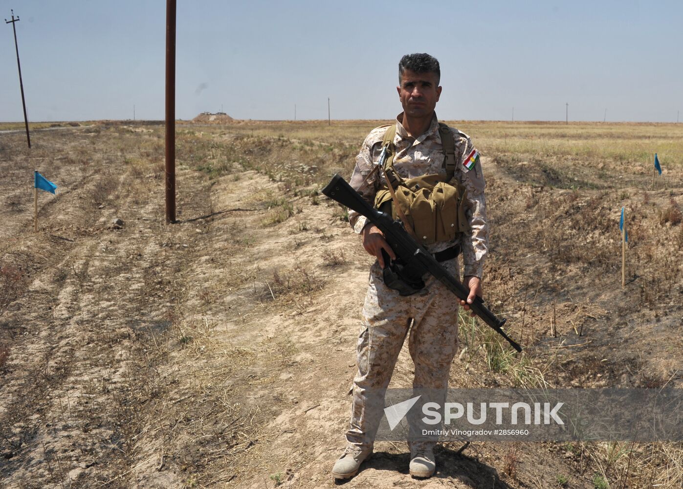 Finding and removing mines planted by ISIS in Iraq’s Kirkuk province