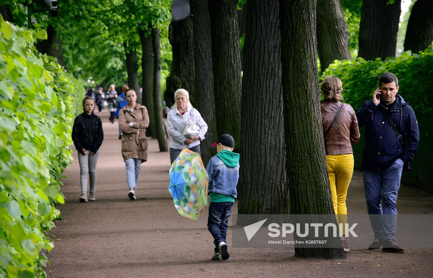 Fountain season launched in St. Petersburg's Summer Garden