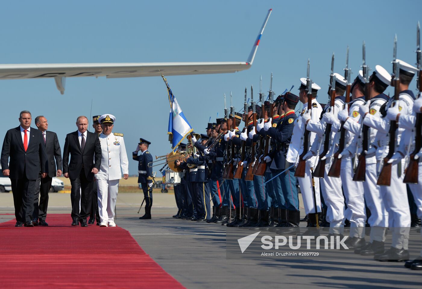 President Vladimir Putin visits Greece