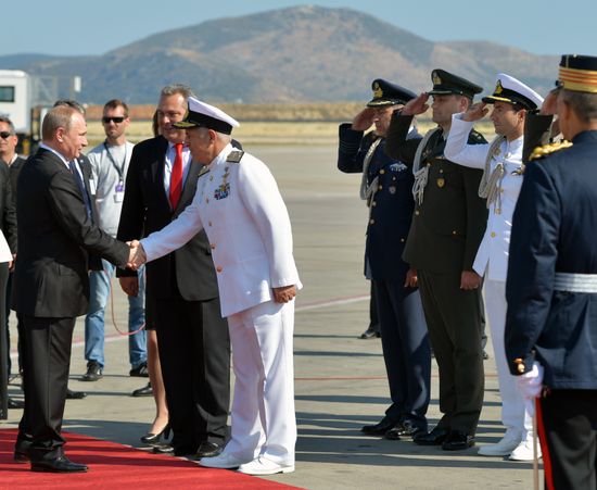 President Vladimir Putin visits Greece