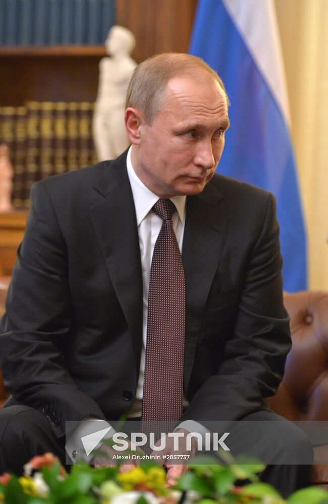President Vladimir Putin visits Greece