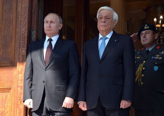 President Vladimir Putin visits Greece