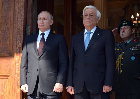 President Vladimir Putin visits Greece