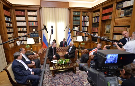 President Vladimir Putin visits Greece