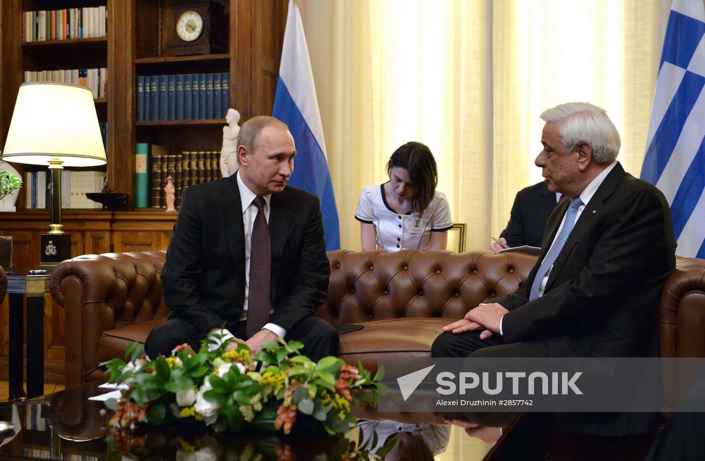 President Vladimir Putin visits Greece