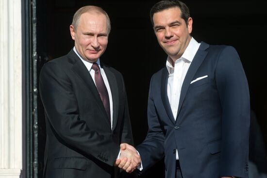 President Vladimir Putin visits Greece