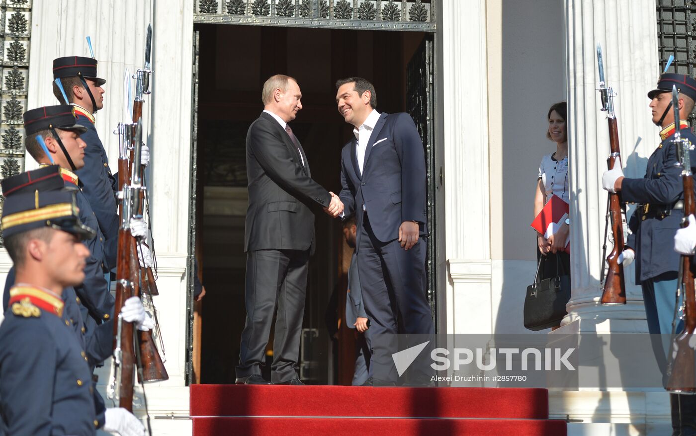 President Vladimir Putin visits Greece