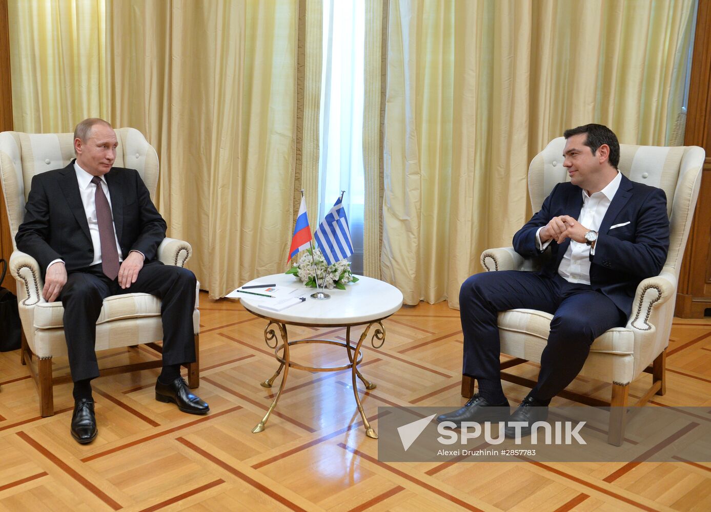 President Vladimir Putin visits Greece