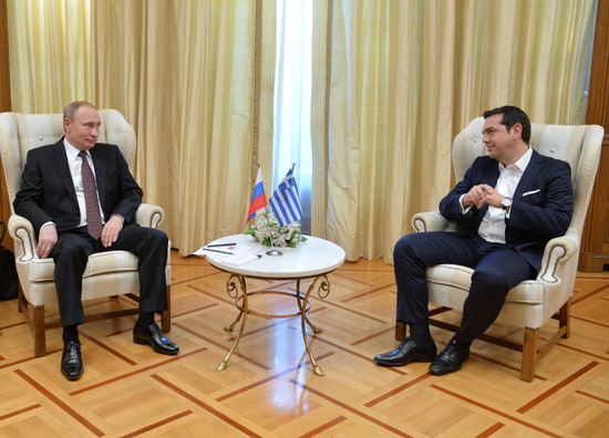 President Vladimir Putin visits Greece