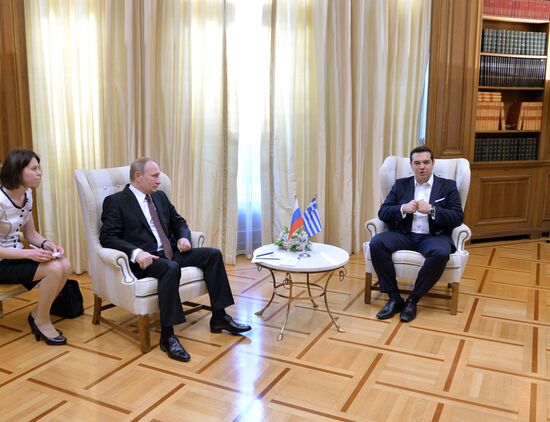 President Vladimir Putin visits Greece
