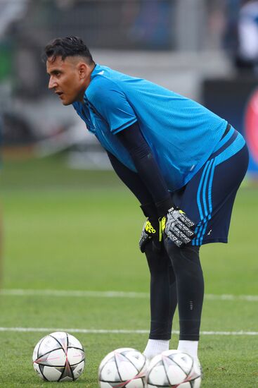 Football. Champions League. Real Madrid's training session