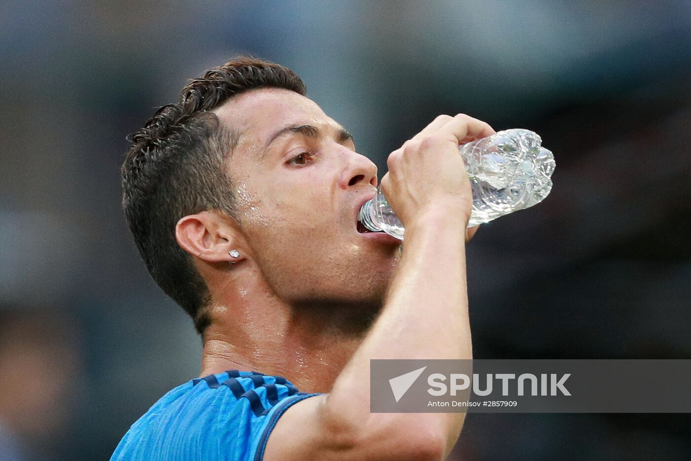 Football. Champions League. Real Madrid's training session