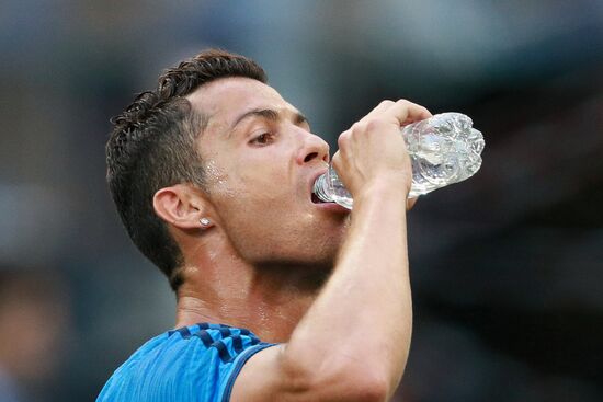 Football. Champions League. Real Madrid's training session