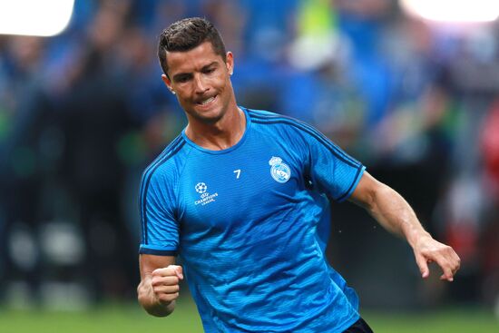 Football. Champions League. Real Madrid's training session