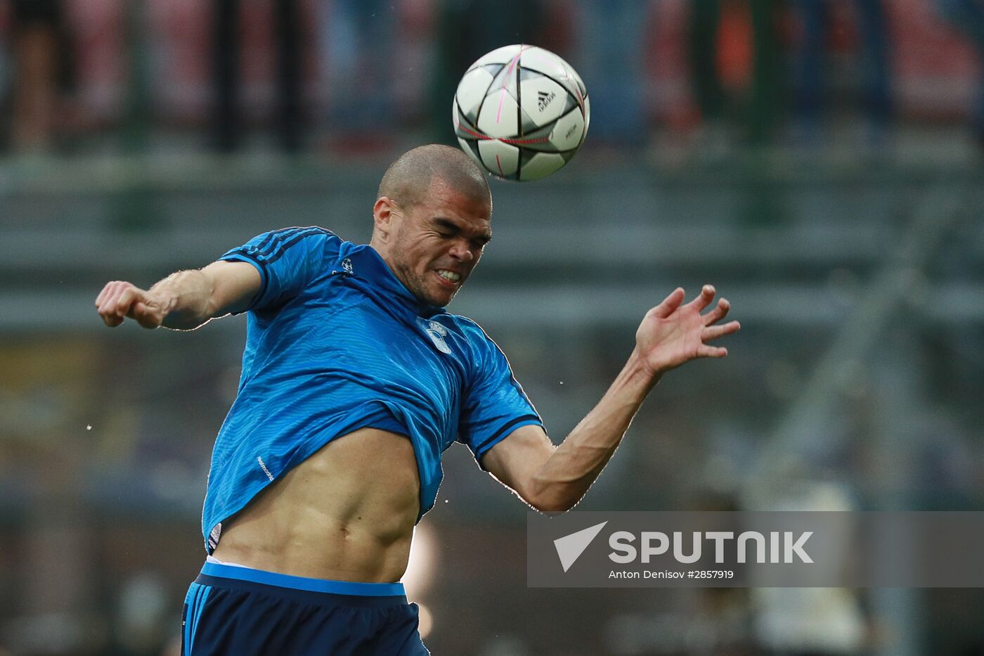 Football. Champions League. Real Madrid's training session