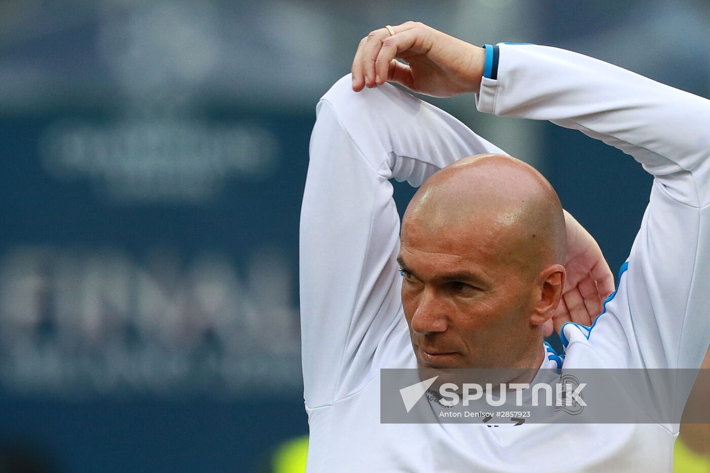 Football. Champions League. Real Madrid's training session