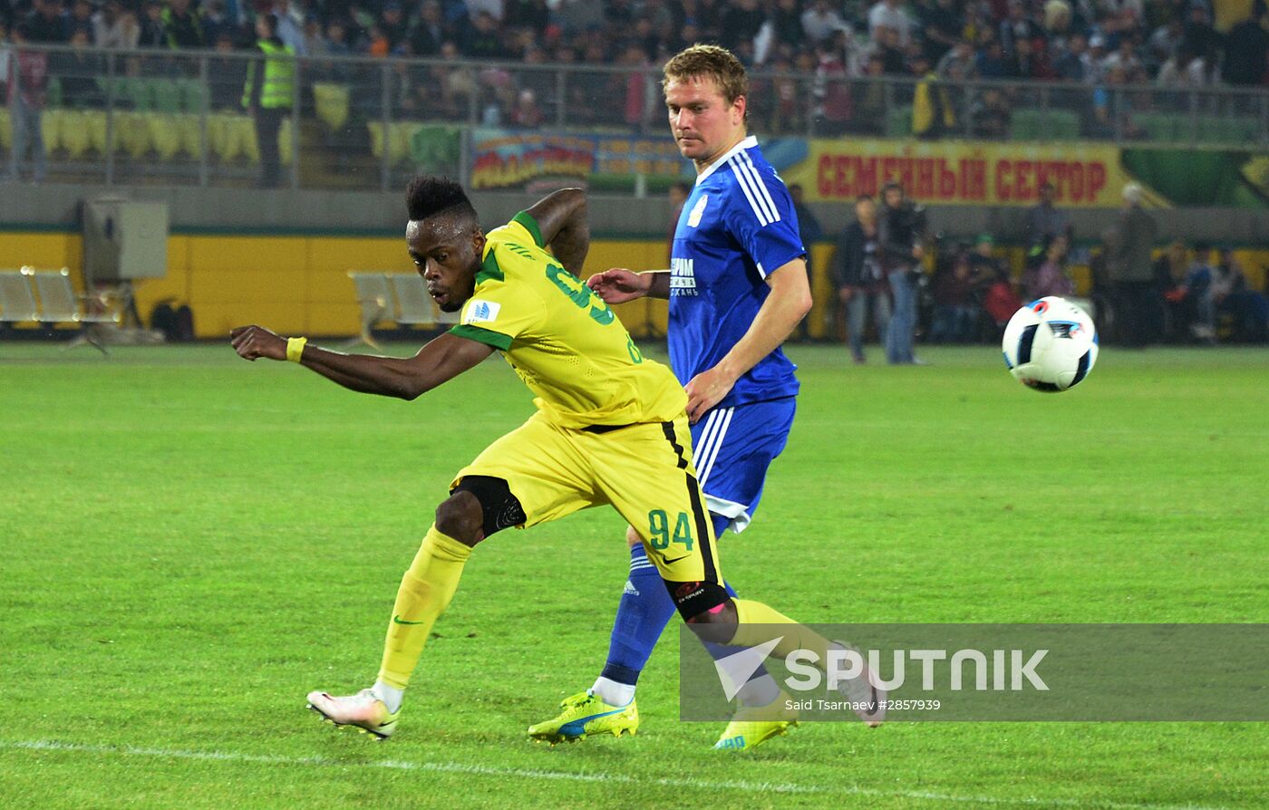 Russian Football Premier League. Anzhi vs. Volgar