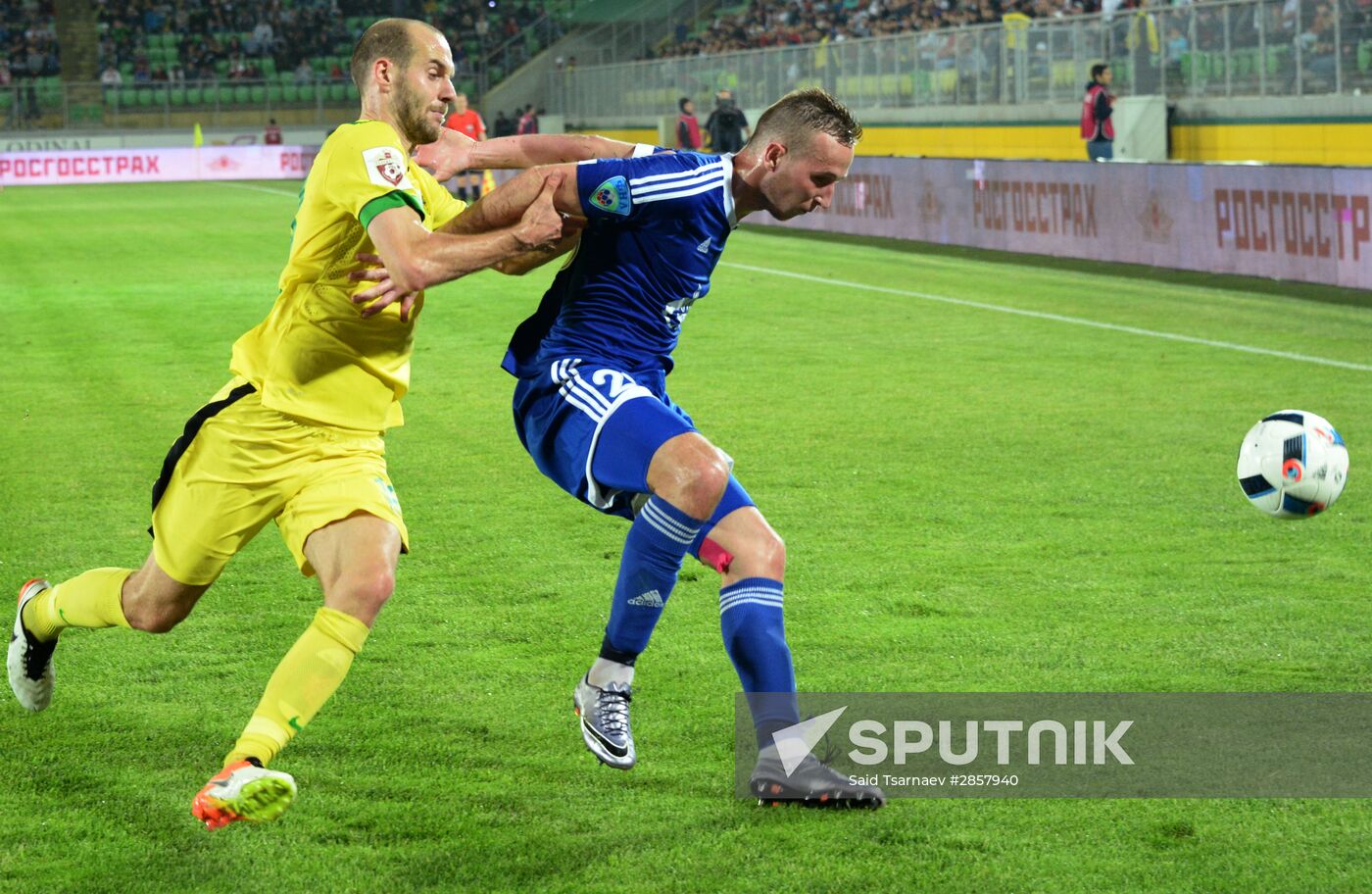 Russian Football Premier League. Anzhi vs. Volgar