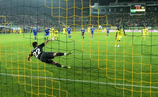 Russian Football Premier League. Anzhi vs. Volgar
