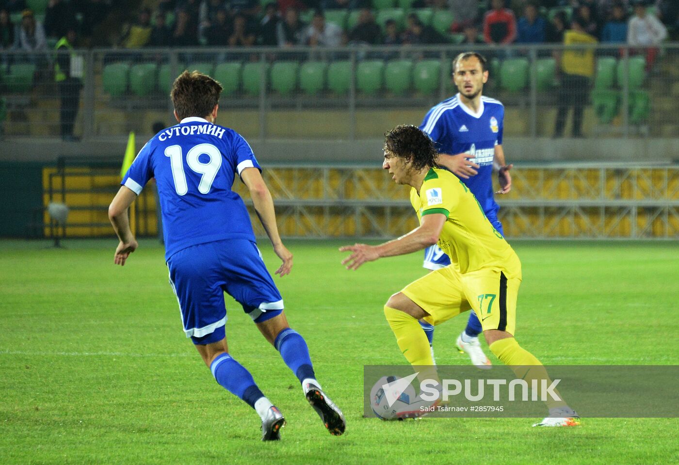 Russian Football Premier League. Anzhi vs. Volgar