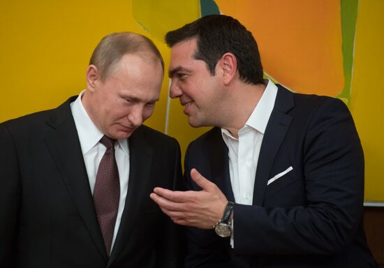 President Vladimir Putin visits Greece