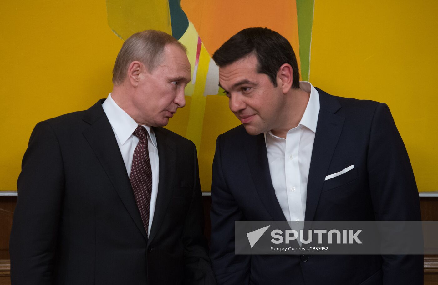 President Vladimir Putin visits Greece