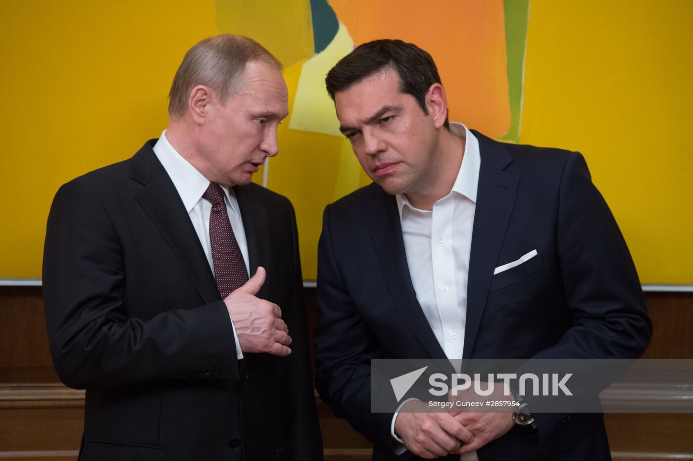 President Vladimir Putin visits Greece