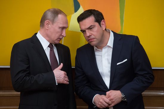 President Vladimir Putin visits Greece