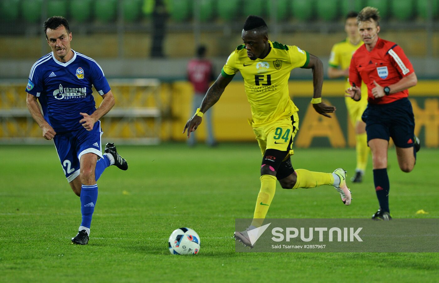 Russian Football Premier League. Anzhi vs. Volgar