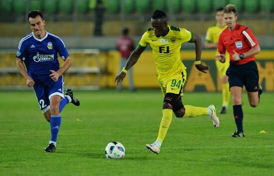 Russian Football Premier League. Anzhi vs. Volgar