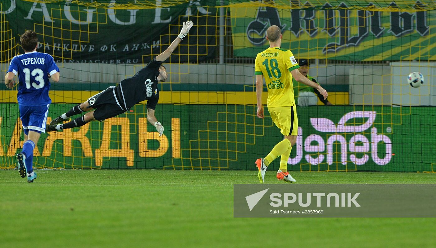 Russian Football Premier League. Anzhi vs. Volgar